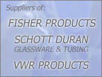 Fisher Products, Schott Duran Glassware & Tubing & VWR Products