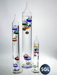 Galileo Liquid Thermometer from SGL Scientific Glass Laboratories