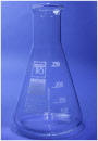 Narrow Neck Conical Flasks, Erlenmeyer, Borosilicate Glass - SGL Scientific Glass Laboratories