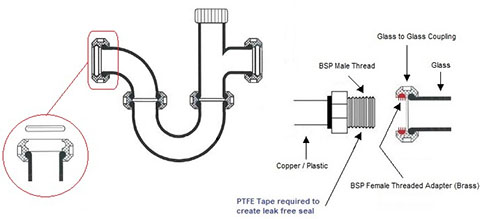 Glass Condensate Traps