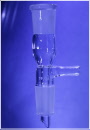 Adapters - Receiver, Vertical with Vacuum Connection - SGL Scientific Glass Laboratories