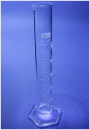 Glass Foot Measuring Cylinders, Hexagonal Base, Borosilicate Glass, Class 'B' - SGL Scientific Glass Laboratories