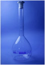 Volumetric Flasks, Class 'A' Borosilicate Glass, Plastic Stopper - SGL Scientific Glass Laboratories